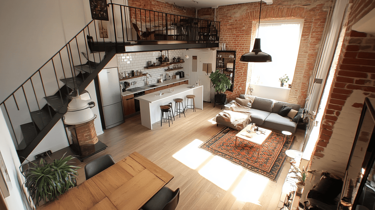 Dekoration in Loft-Wohnungen: Akzente setzen, ohne zu überladen