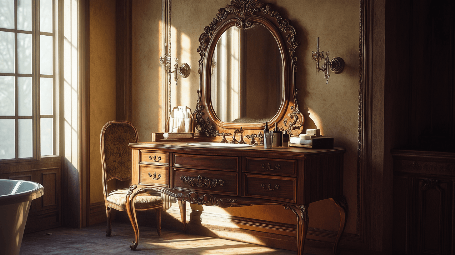 Möbel im Vintage-Stil fürs Badezimmer