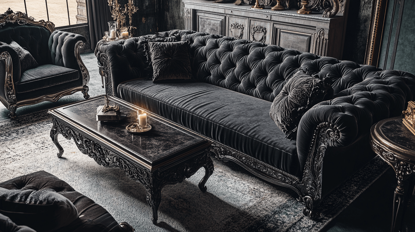 Möbel im Gothic Chic Stil: Dunkel und prächtig
