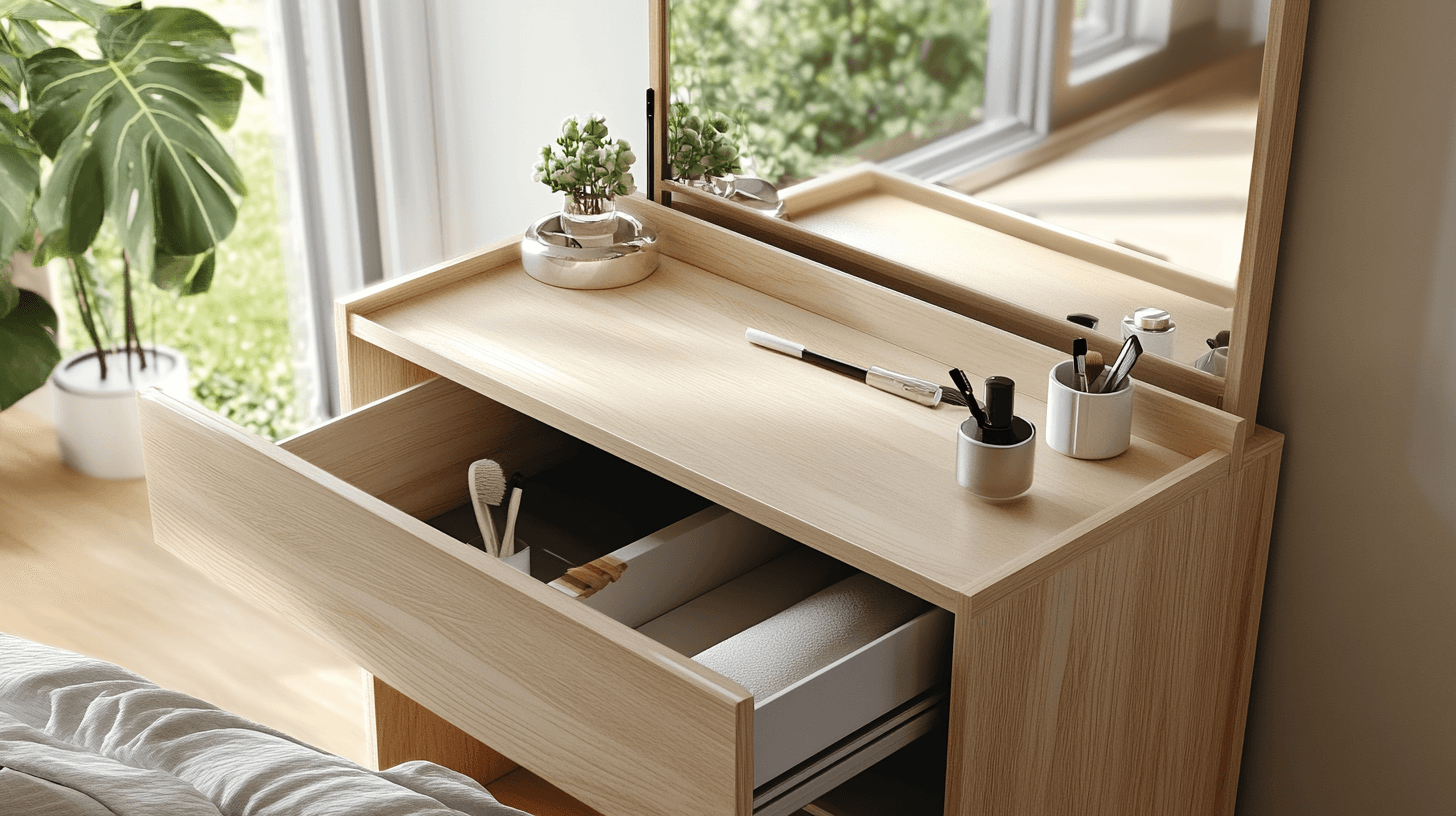 Raumsparende Schminktische: Ideal für kompakte Zimmer