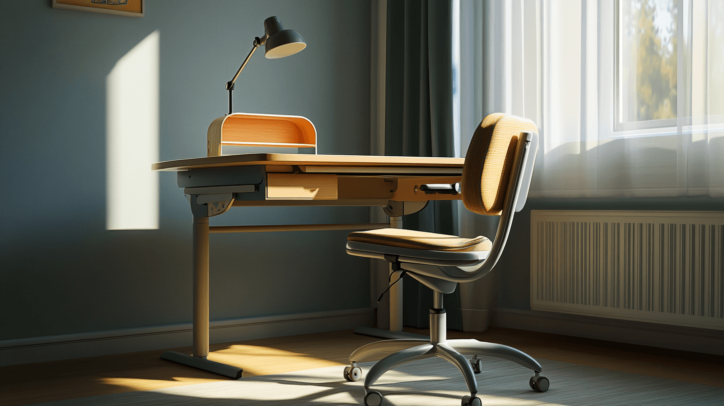 Ergonomische Kinderschreibtische