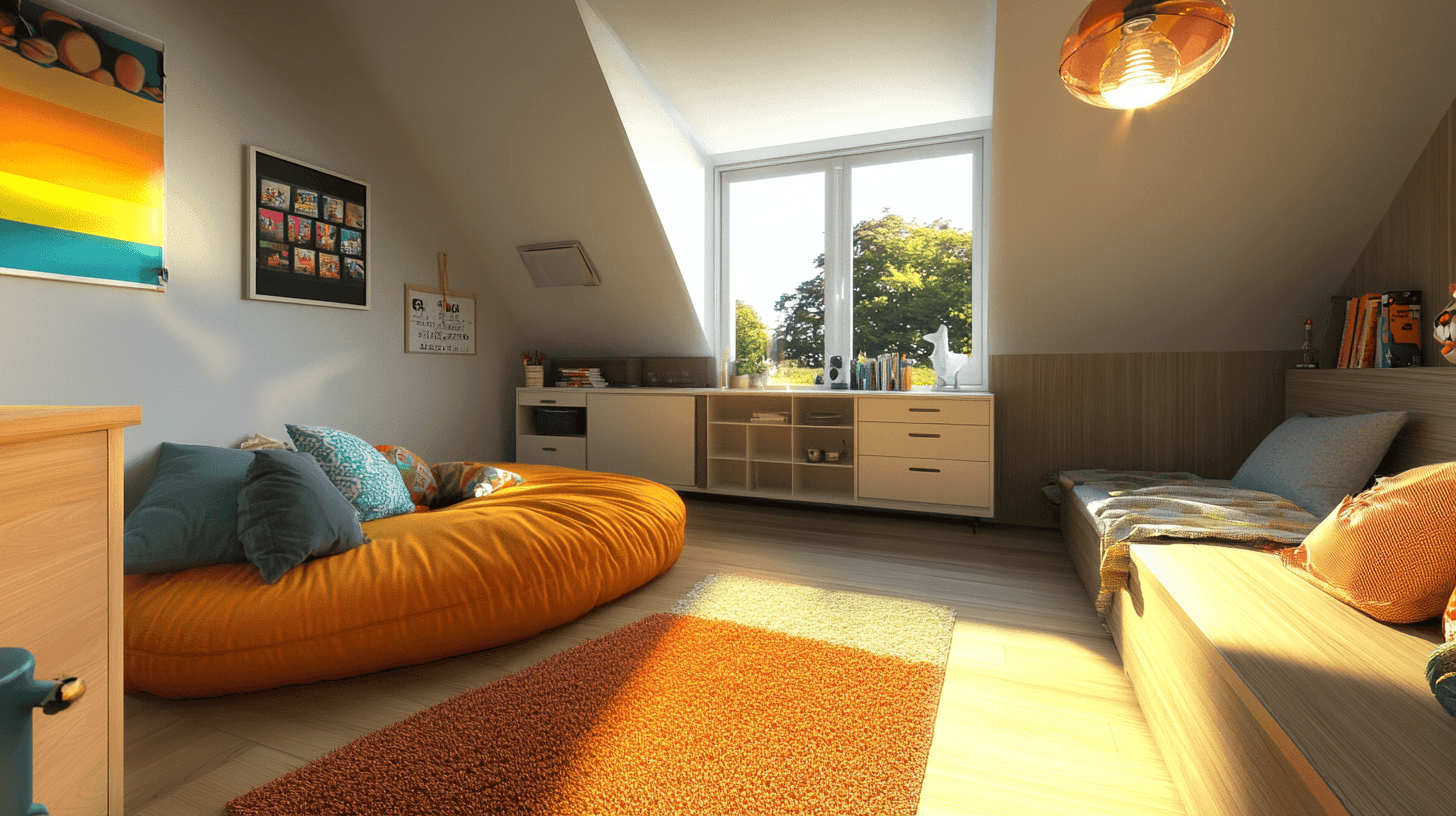 Zimmer für Teenager: Stylisches Design und praktische Möbel