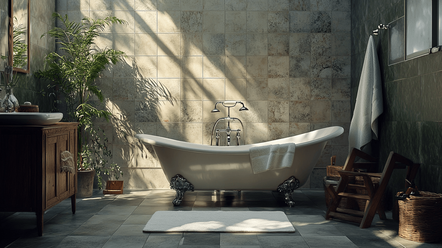 Badezimmer mit Naturstein: Stil und Beständigkeit