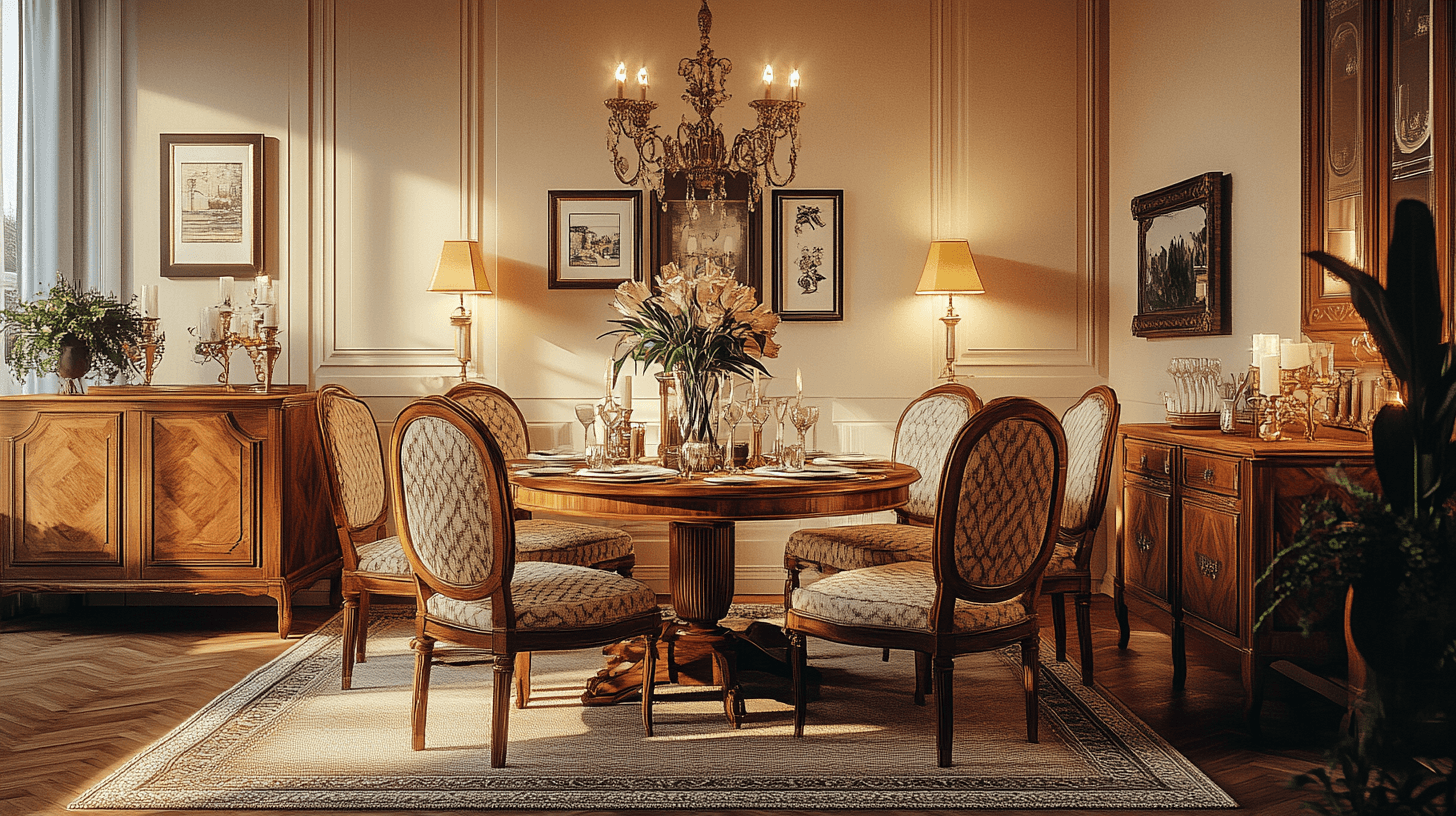 Esszimmer im Vintage-Stil: Zeitlose Klassiker in Szene setzen