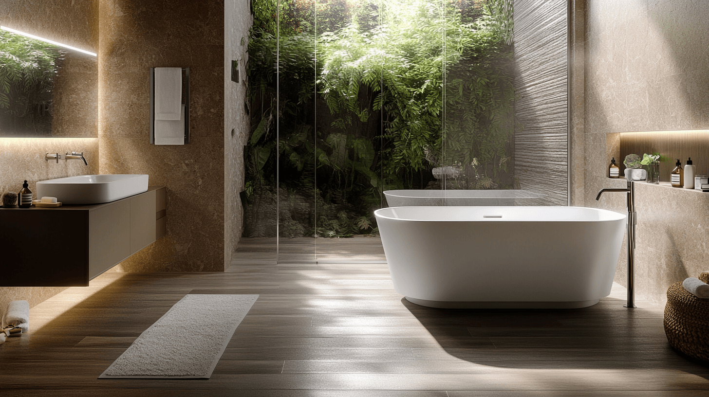 Erholsames Badezimmer: Wellness-Gefühl daheim
