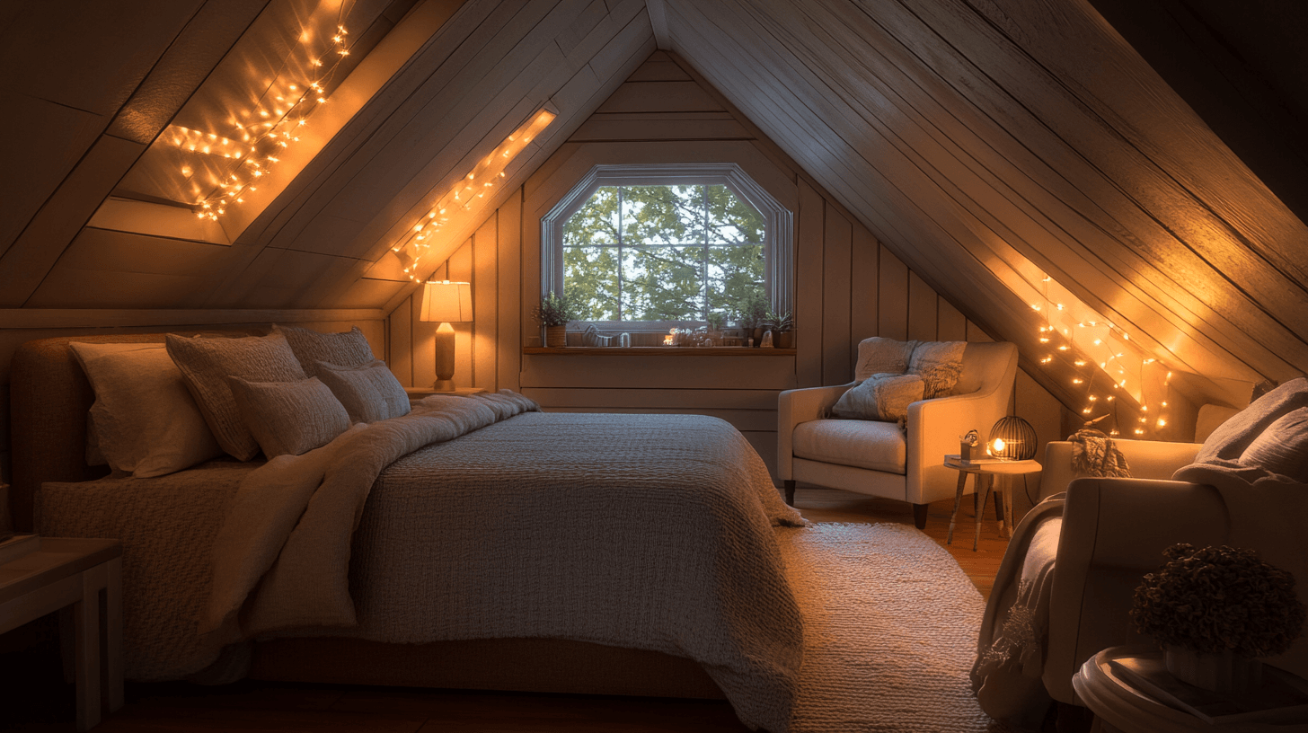 Schlafzimmer mit Dachschrägen: Raum optimal ausnutzen
