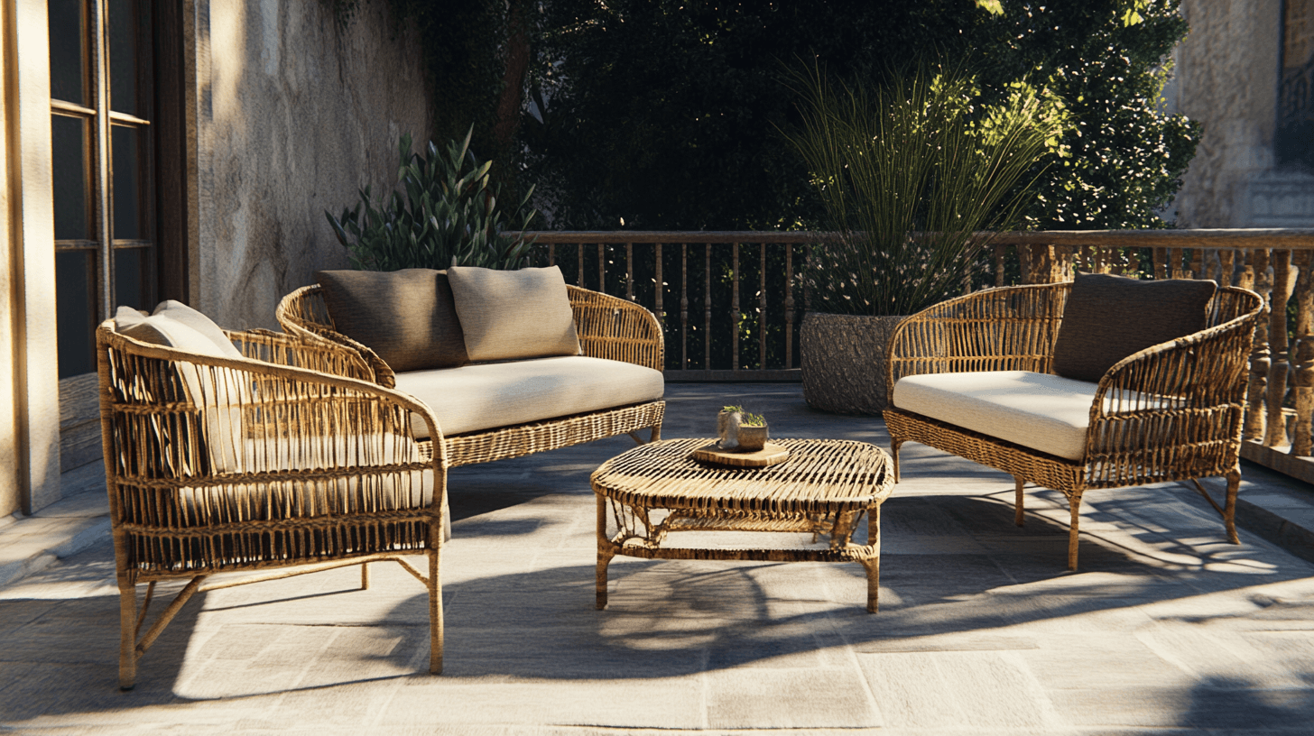 Die optimalen Materialien für Outdoor-Loungemöbel