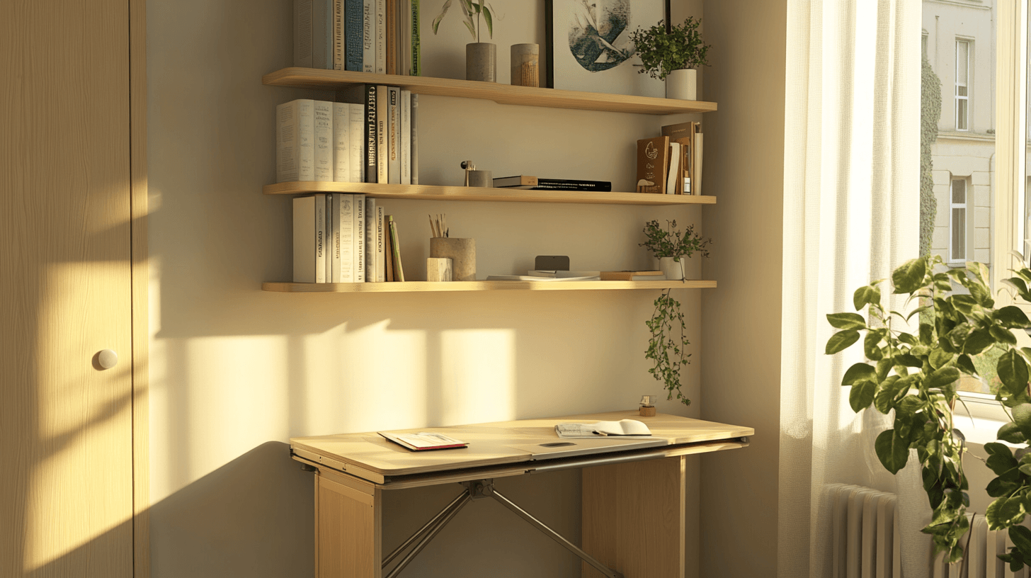 Raumsparende Möbel für dein Home-Office