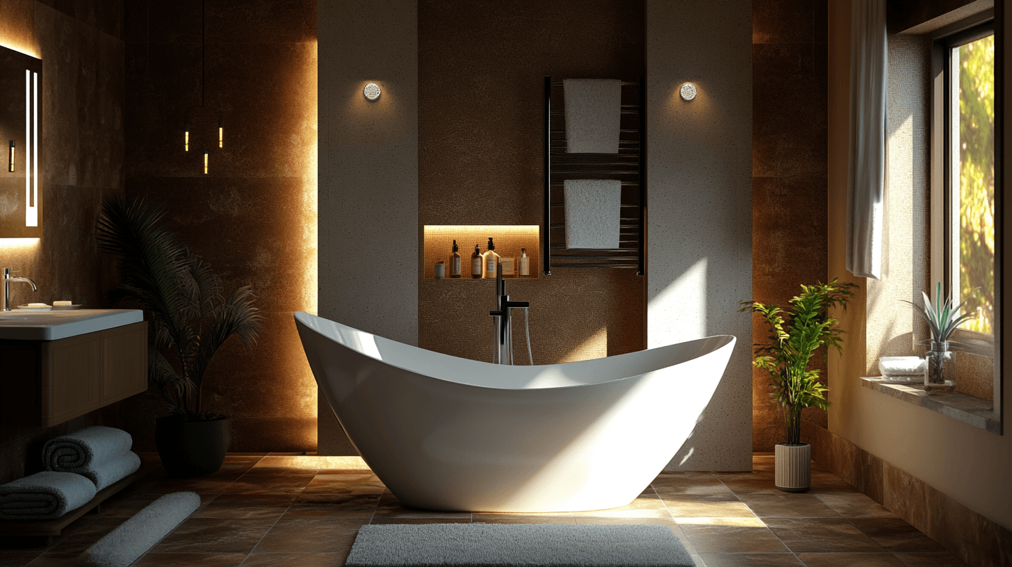 Luxuriöse Badezimmer: Wellness im eigenen Heim