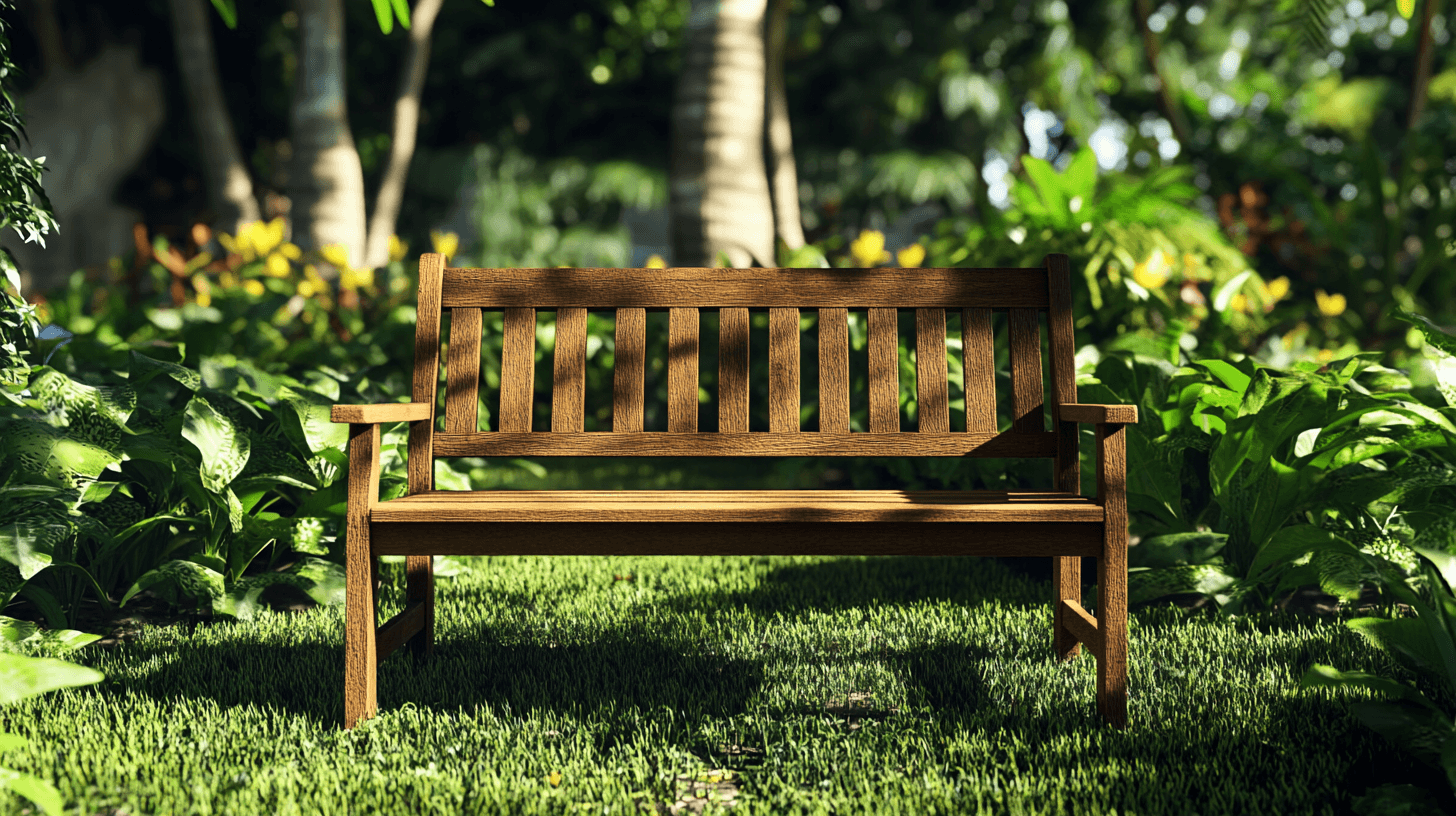 Traditionelle Gartenbänke: Zeitlose Anmut