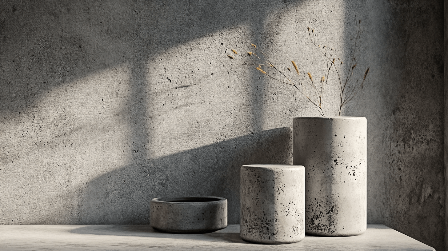 Dekorative Elemente aus Beton: Kleine Akzente mit grosser Wirkung