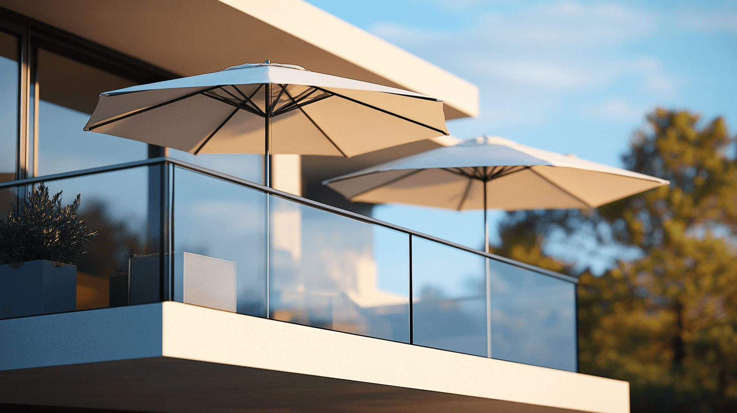 Sonnenschirme: Vielseitiger Schutz für jeden Balkon