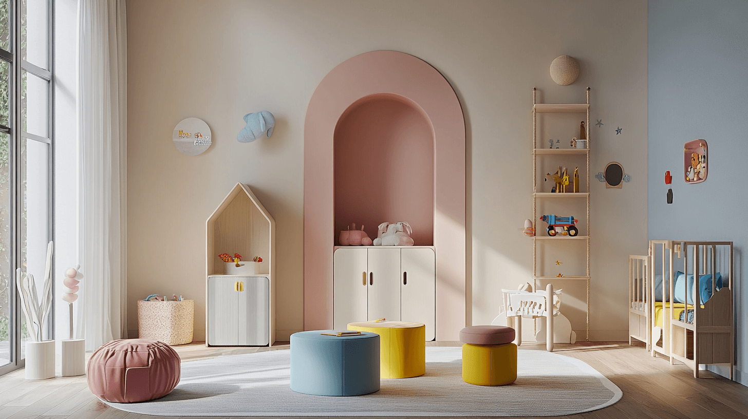 Kinderzimmer für unterschiedliche Altersgruppen: Vielseitig und praktisch