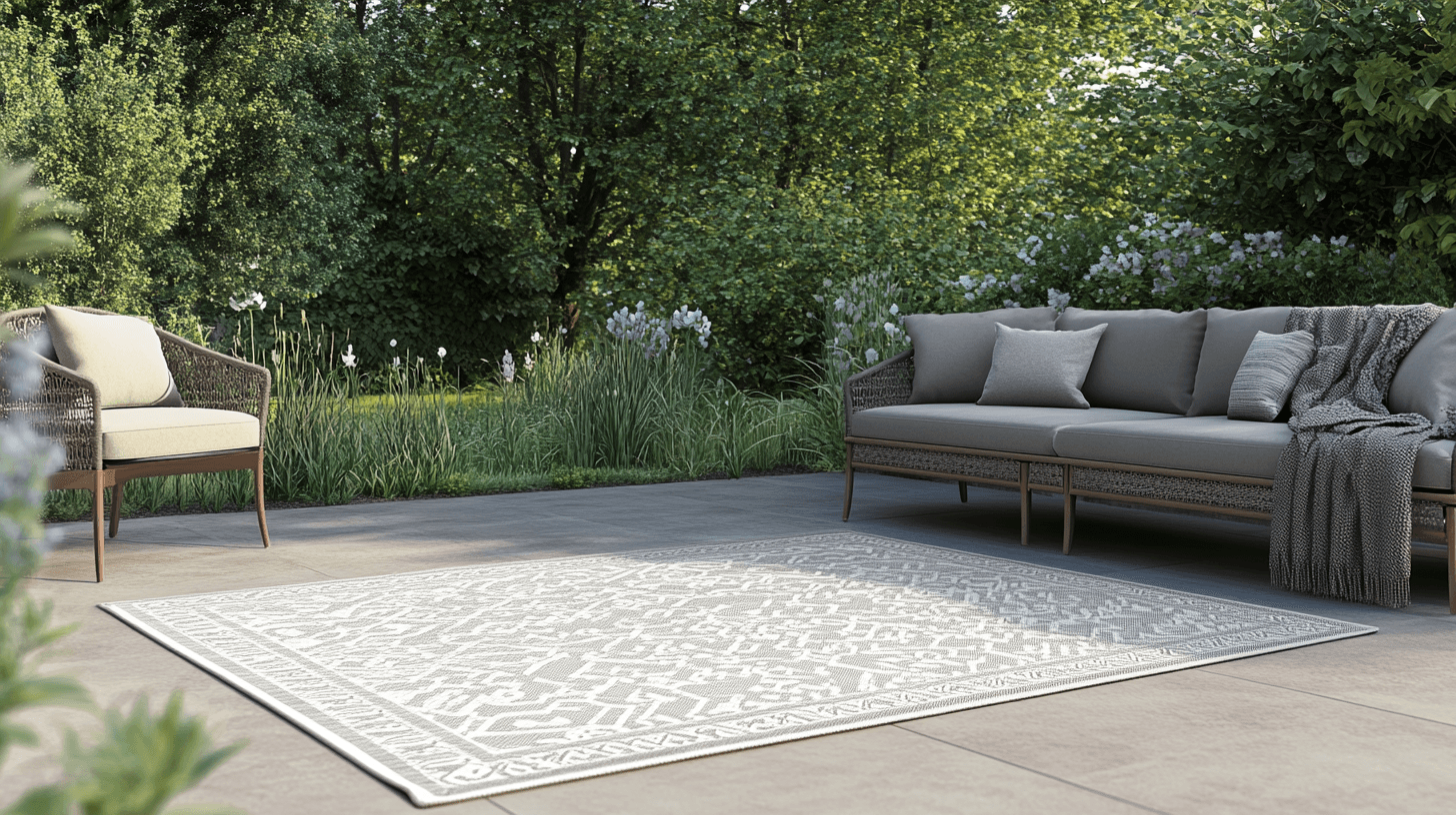 Outdoor-Teppiche: Robust und stilvoll