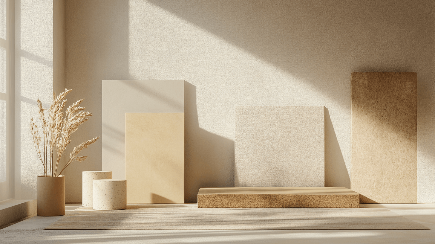 Farbwahl und Materialien: Das Fundament des minimalistischen Wohnzimmers