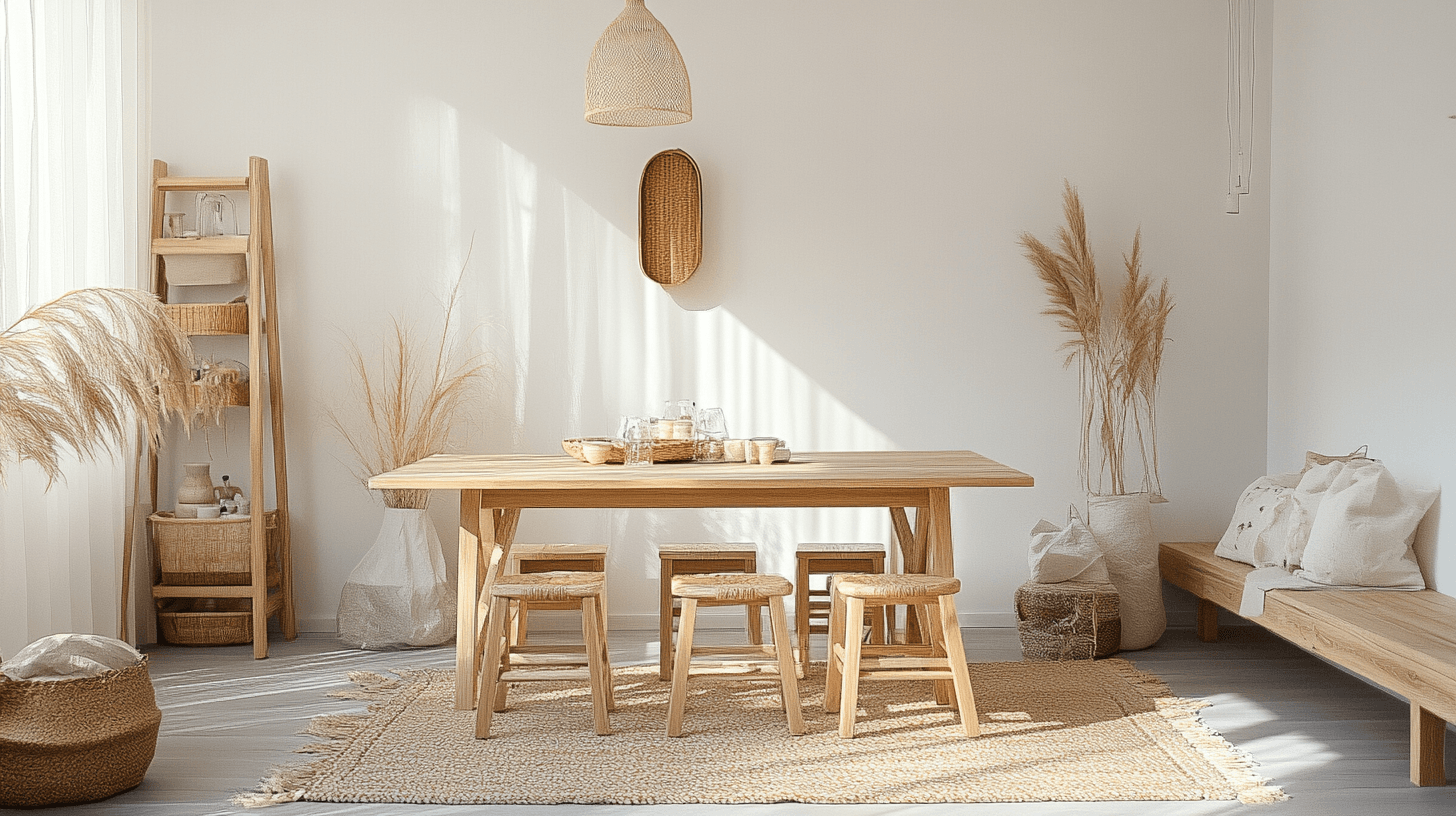 Einrichtungsstile mit Holzelementen verbinden