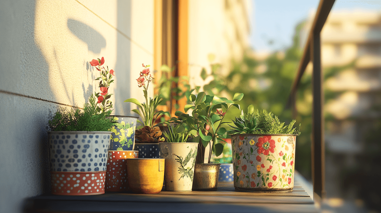 Kreative Pflanzgefässe: Upcycling und DIY-Ideen