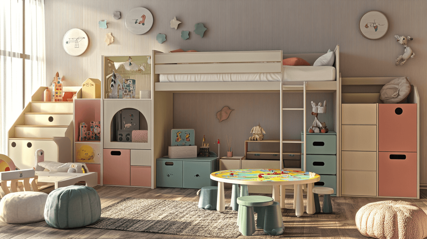 Möbel für ein fantasievolles Kinderzimmer