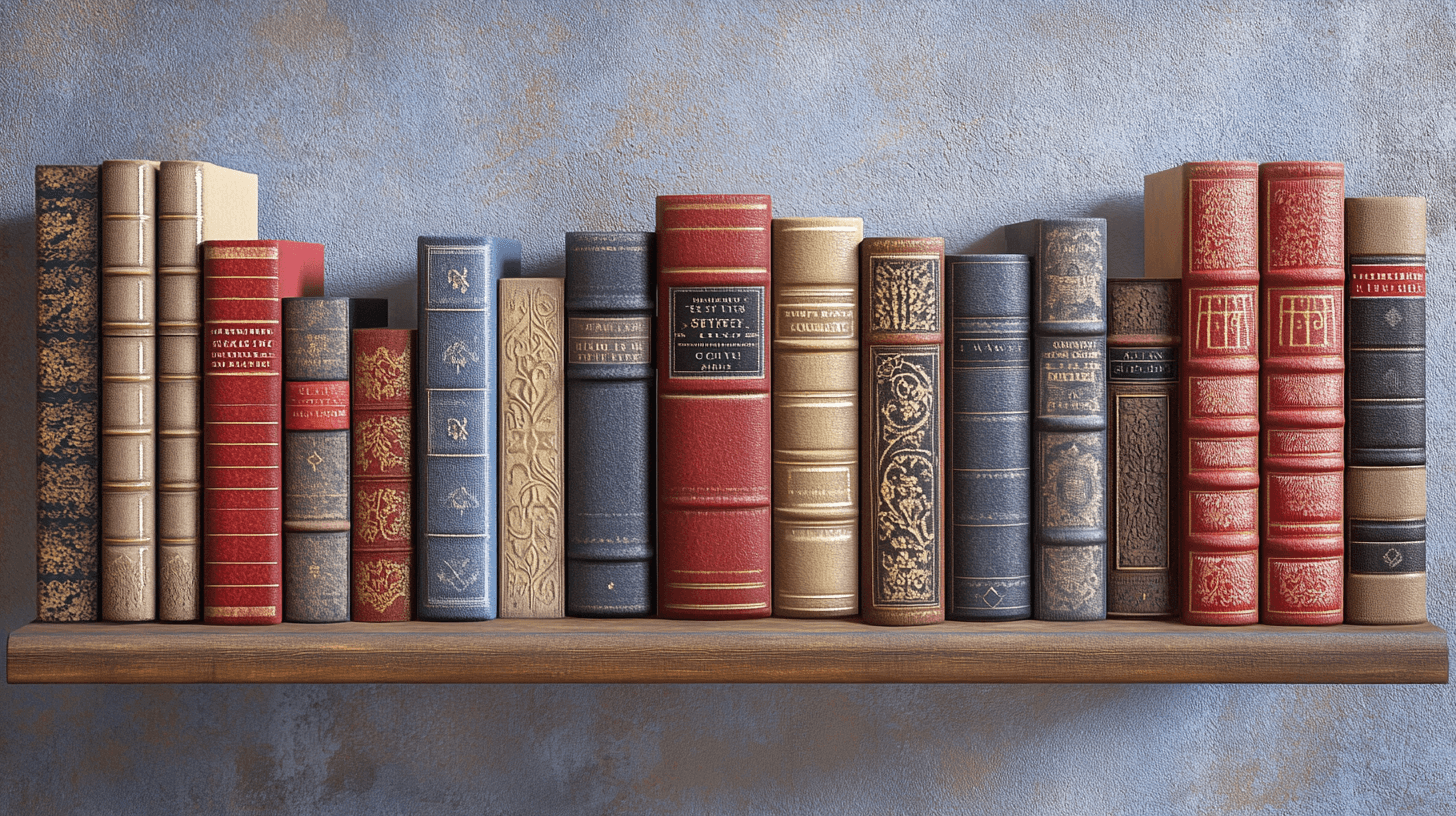 Bücher als dekorative Elemente verwenden