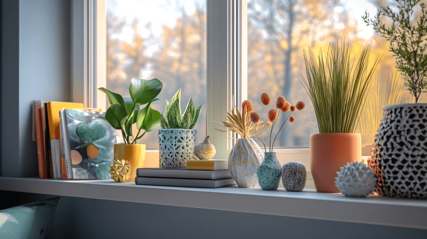 Dekoration für Fensterbänke: Kleine Flächen stilvoll gestalten