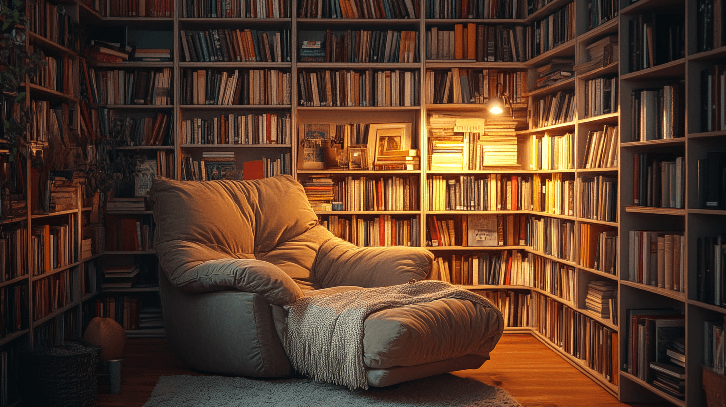 In Ruhe lesen: Die idealen Bücherregale für deine Sammlung