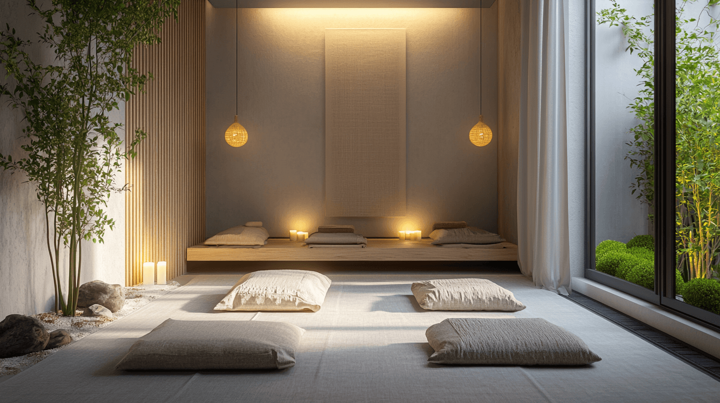 Meditatives Wohnen: Räume für Erholung und Achtsamkeit kreieren