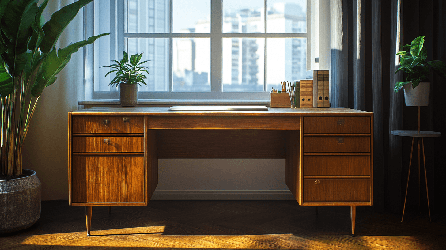 Schreibtische im Vintage-Design: Nostalgie vereint mit Funktionalität