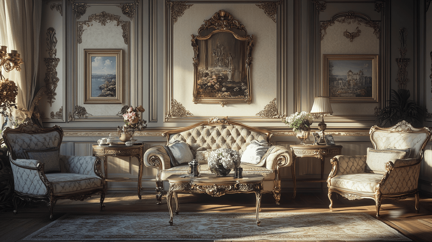 Einrichtungsstile im Vintage Glam Design