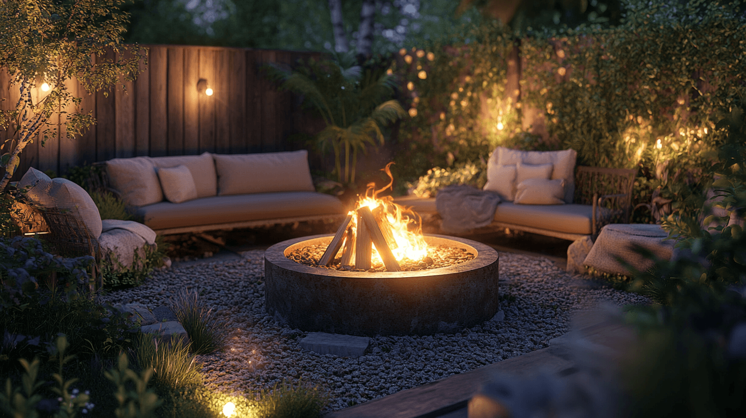 Lagerfeuer im Freien: Tipps für den eigenen Garten