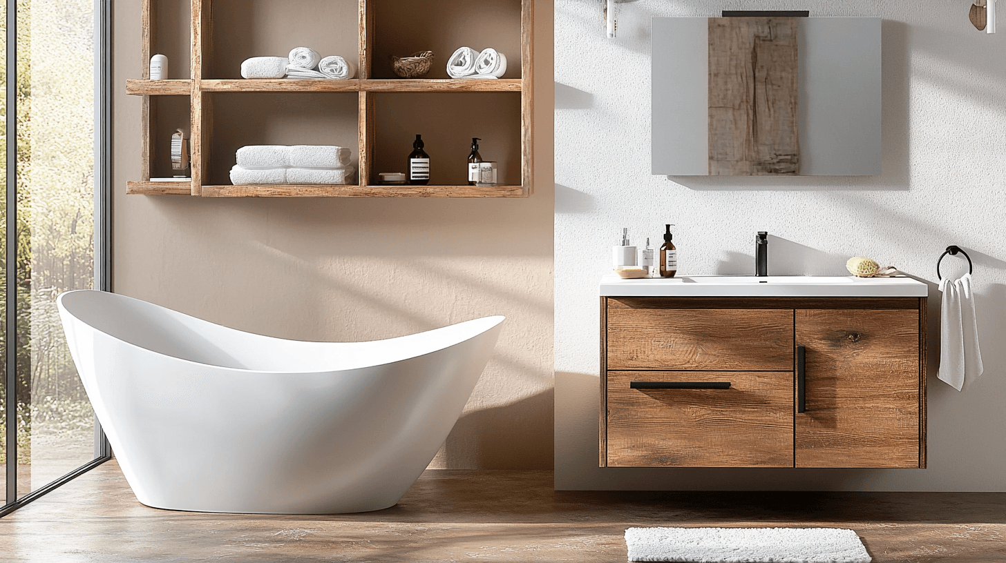 Möbel für ein ideales Wellness-Badezimmer