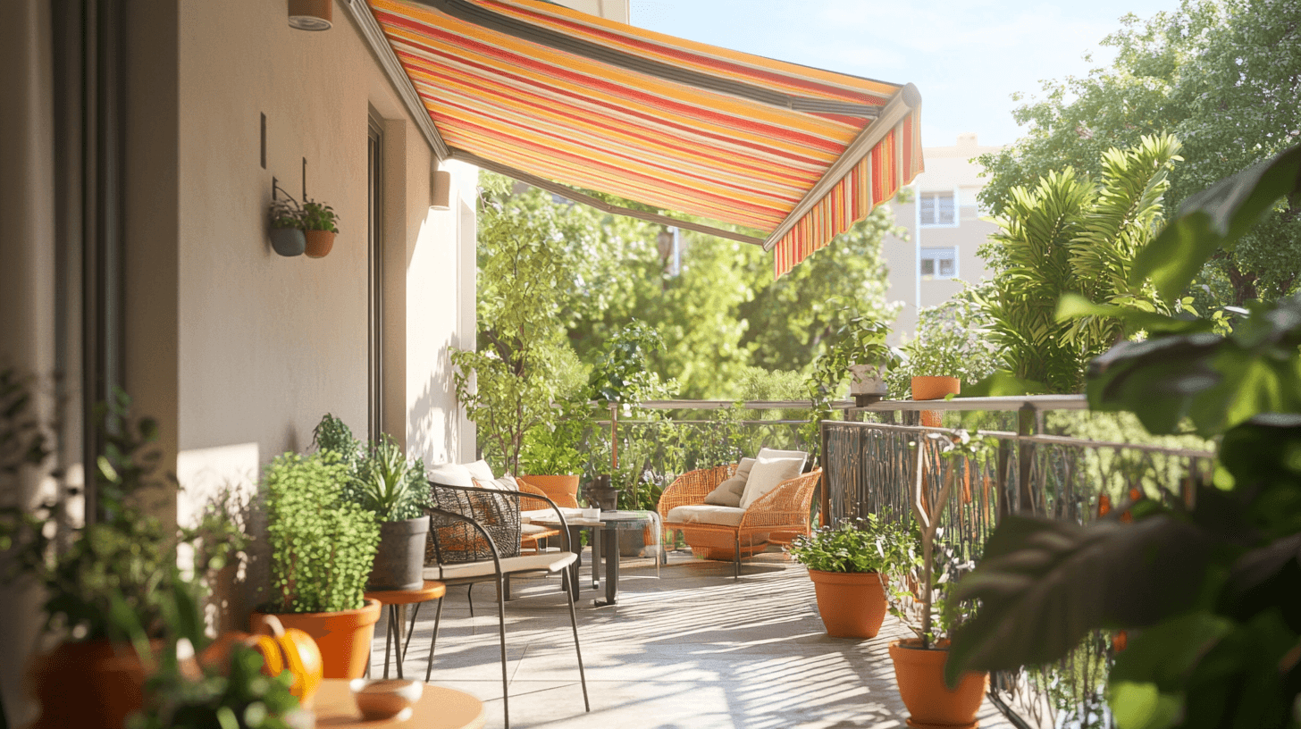 Effiziente Schattenspender für Balkon und Terrasse: Markisen im Mittelpunkt