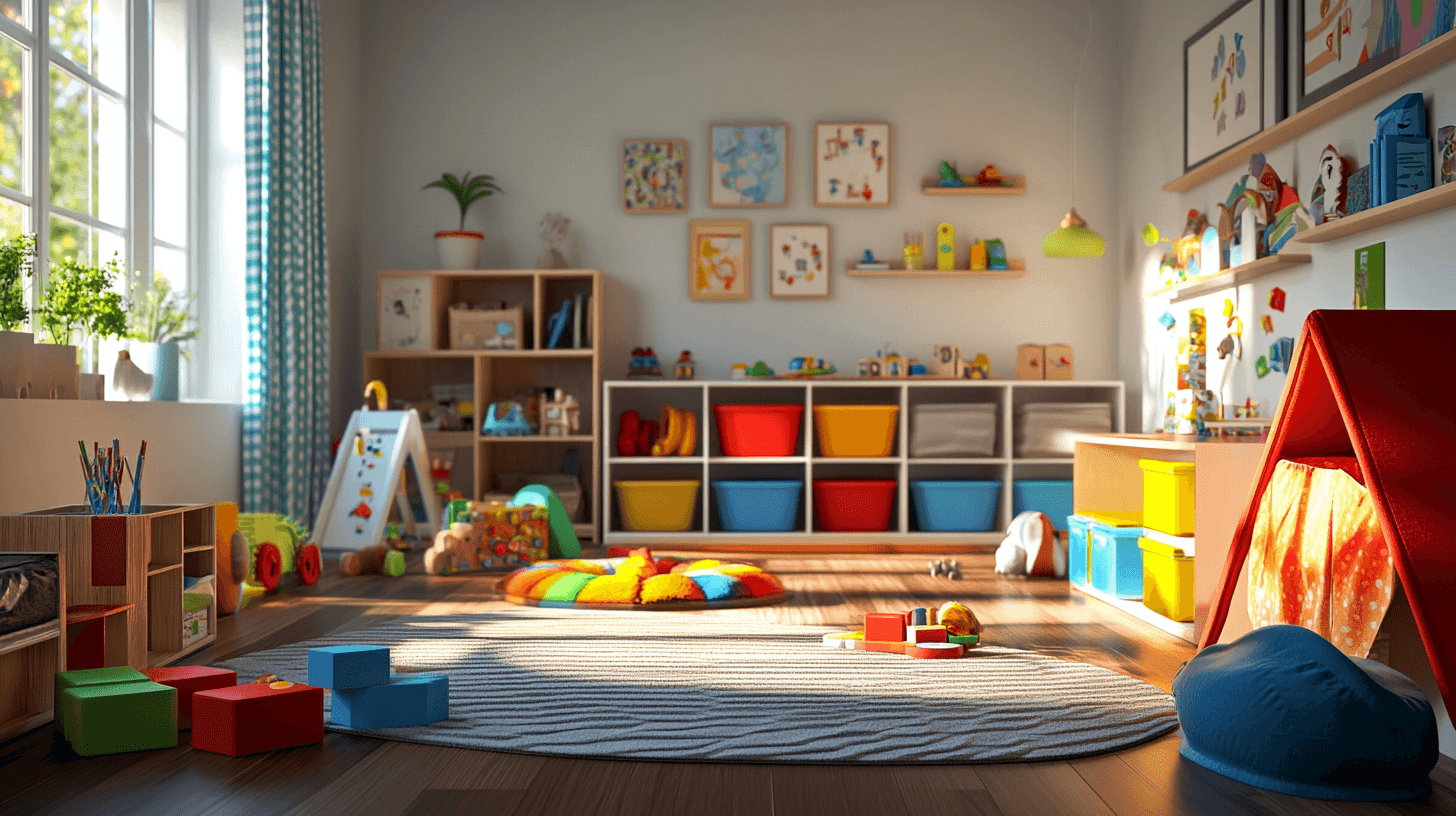 Kinderzimmer: Kreativität und Ordnung in Einklang bringen