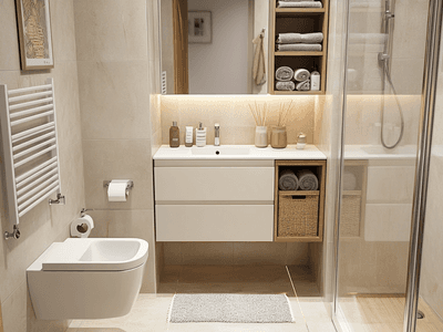 Kleine Badezimmer geschickt gestalten: Platzwunder auf kleinem Raum