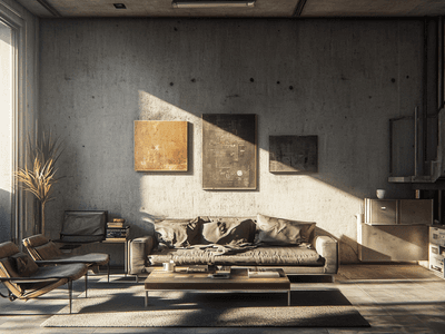 Beton als Gestaltungselement: Der Industrial-Look für dein Zuhause