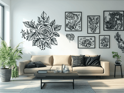 Wandtattoos: Kreative Möglichkeiten zur Wandgestaltung
