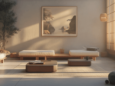 Zen-Design: Gelassenheit und Balance im zeitgemässen Raum