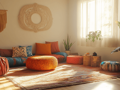 Wohnaccessoires im Boho-Stil: Bunt und behaglich