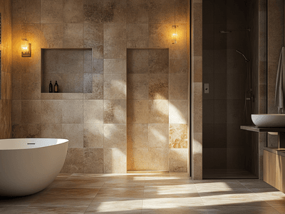 Naturstein im Badezimmer: Stilvoll und beständig