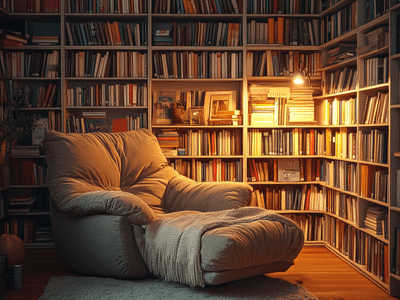 In Ruhe lesen: Bücherregale für deine Sammlung